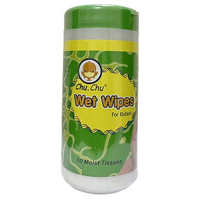 Chu.Chu Wet Wipes Tissue 60 Pcs
