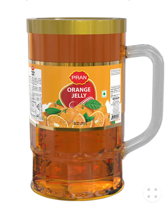 Pran Orange Jelly 350gm with Mug