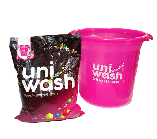 Uni Wash Detergent Powder (Bucket Free) – 2kg